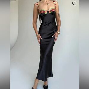 KENZIE MAXI DRESS BLACK